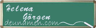 Helena Görgen Visitenkarte